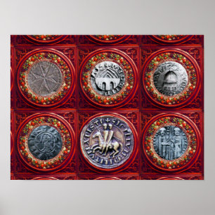 SLUITING VAN DE KNIGHTSTEMPLAR POSTER