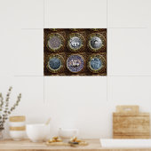 SLUITING VAN DE KNIGHTSTEMPLAR POSTER (Keuken)