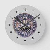 SLUITING VAN DE KNIGHTSTEMPLAR RONDE KLOK (Voorkant)