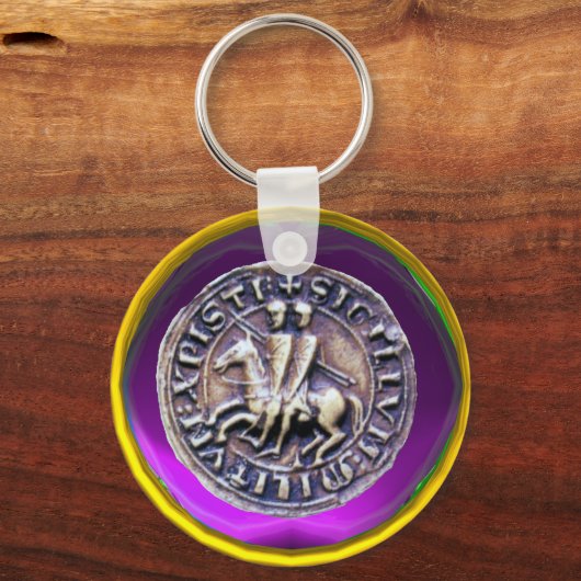 SLUITING VAN DE KNIGHTSTEMPLAR SLEUTELHANGER (Achterkant)