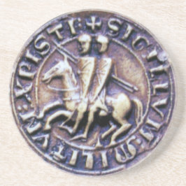 SLUITING VAN DE KNIGHTSTEMPLAR ZANDSTEEN ONDERZETTER