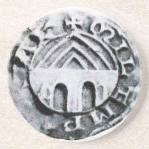 SLUITING VAN DE KNIGHTSTEMPLAR ZANDSTEEN ONDERZETTER