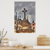 Sluiting van de kruising met de begraafplaats, Por Poster (Keuken)