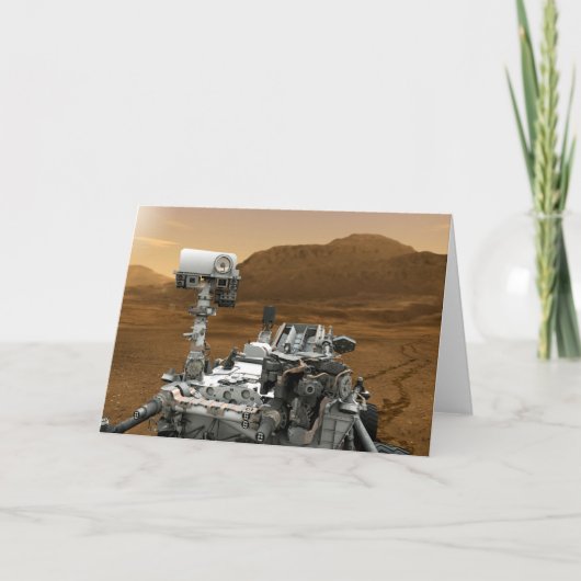 Sluiting van de Mars Curiosity Rover Kaart (Voorkant)