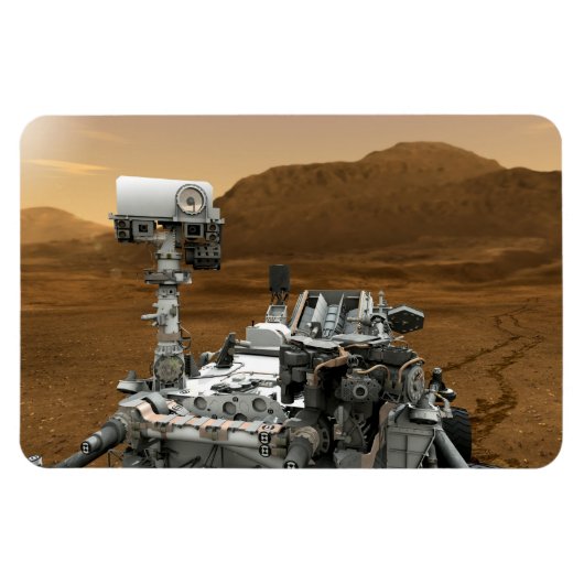 Sluiting van de Mars Curiosity Rover Magneet (Horizontaal)