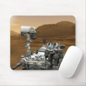 Sluiting van de Mars Curiosity Rover Muismat (Met muis)