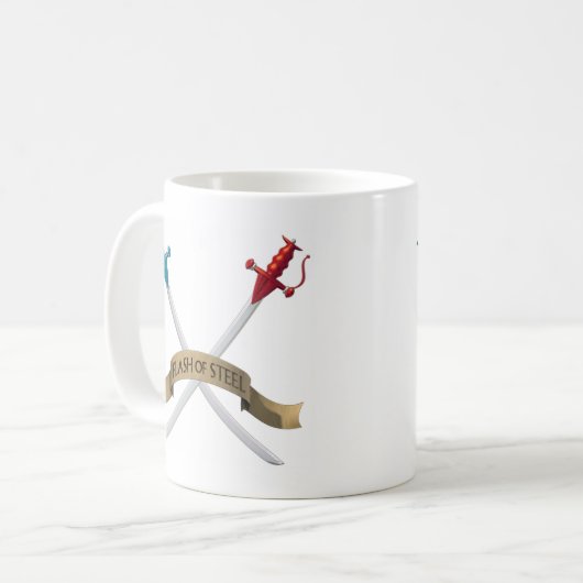 Sluiting van de Mok van staal (Voorkant links)