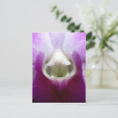 sluiting van de Orchid Flower Briefkaart (Staand voorkant)