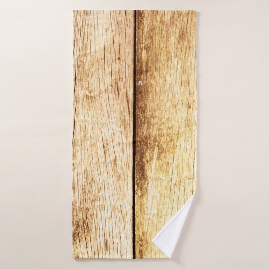 Sluiting van de oude houtextuur backgrondabstract. badhanddoek (Badhanddoek)