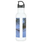 Sluiting van de palmboom waterfles  (Achterkant)