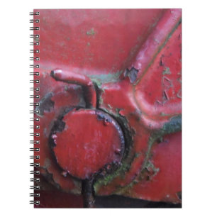 Sluiting van de roodroodroedel notitieboek