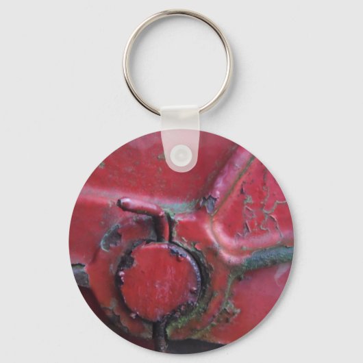 Sluiting van de roodroodroedel sleutelhanger (Voorkant)