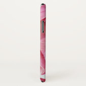 sluiting van de roze hydrangea Case-Mate iPhone case (Achterkant / rechts)