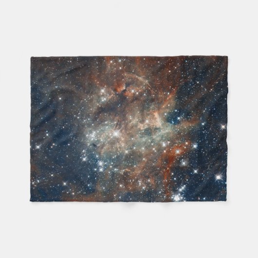 Sluiting van de Tarantula Nebula Fleece Deken (Voorkant (Horizontaal))