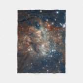Sluiting van de Tarantula Nebula Fleece Deken (Voorkant)