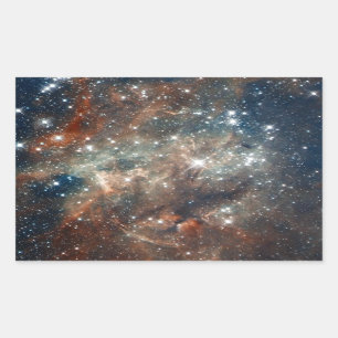 Sluiting van de Tarantula Nebula Rechthoekige Sticker