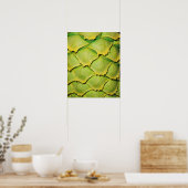 Sluiting van de textuur en het patroon van de trop poster (Keuken)