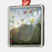 Sluiting van de vlinder op bloemen metalen ornament (Links)