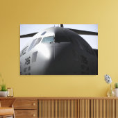 Sluiting van de voorzijde van een C-17 Globemaster Canvas Afdruk (Insitu (Woonkamer))