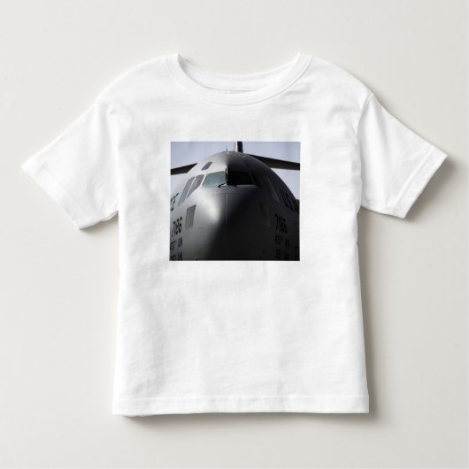 Sluiting van de voorzijde van een C-17 Globemaster Kinder Shirts (Voorkant)