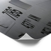 Sluiting van de voorzijde van een C-17 Globemaster Poster (Hoek)