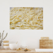 Sluiting van deegnoedels poster (Keuken)