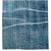sluiting van denim cloth douchegordijn (Voorkant)