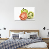 Sluiting van drie tomaten canvas afdruk (Insitu (Slaapkamer))