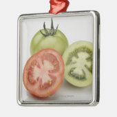 Sluiting van drie tomaten metalen ornament (Links)