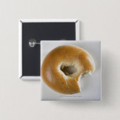 Sluiting van een bagel vierkante button 5,1 cm (Voorkant /achterkant)