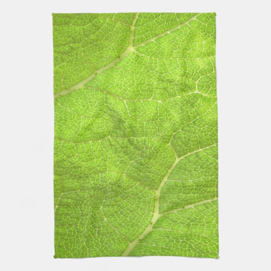 Sluiting van een blad theedoek (Verticaal)