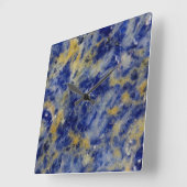 Sluiting van een Blauwe Sodalite Vierkante Klok (Hoek)