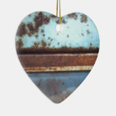 Sluiting van een blauwgroen en blauwe vrachtwagen keramisch ornament (Rechts)