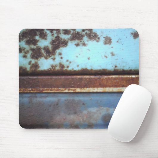 Sluiting van een blauwgroen en blauwe vrachtwagen muismat (Met muis)