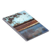 Sluiting van een blauwgroen en blauwe vrachtwagen notitieboek (Rechterzijde)