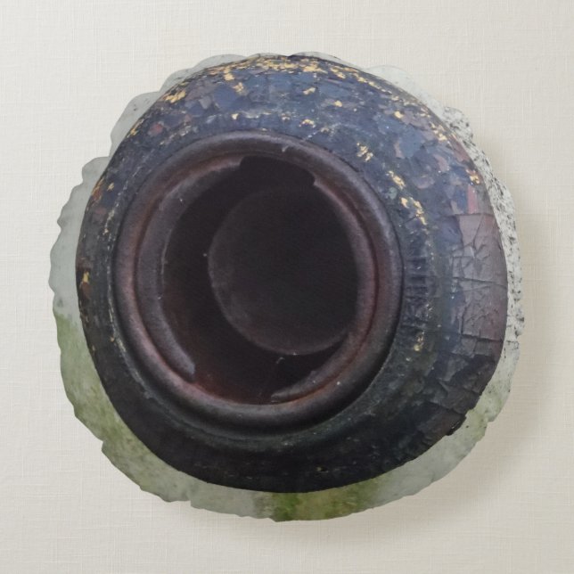 Sluiting van een blauwgroen en blauwe vrachtwagen rond kussen (Voorkant)