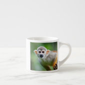 Sluiting van een Common Squirrel Monkey Espresso Kop (Rechts)