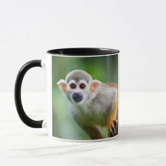 Sluiting van een Common Squirrel Monkey Mok (Links)