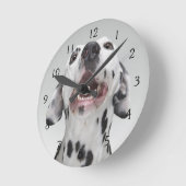 Sluiting van een Dalmatische hond Ronde Klok (Hoek)