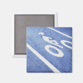 Sluiting van een fietsenbord op de weg magneet (Voorkant / Achterkant)