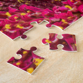 Sluiting van een Gerber daisy Legpuzzel (Zijkant)