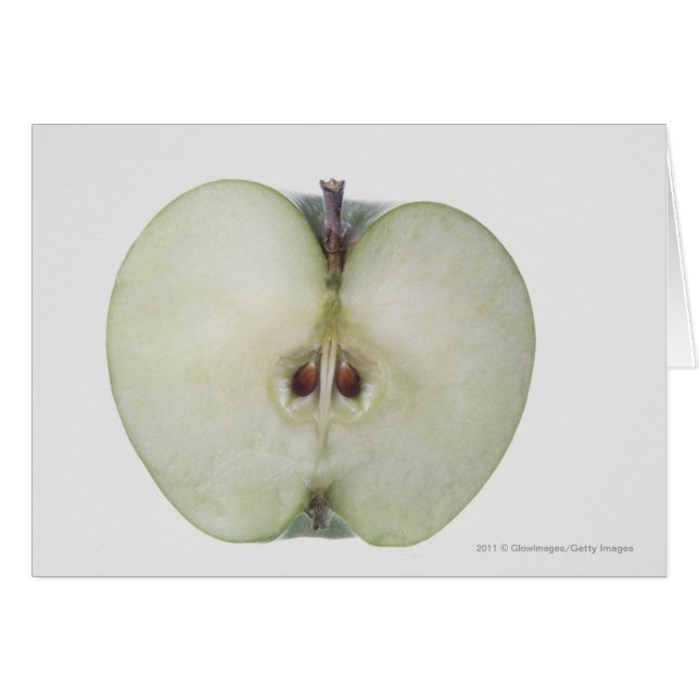 Sluiting van een gesneden smid-appel (Voorkant Horizontaal)