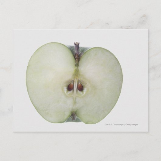 Sluiting van een gesneden smid-appel briefkaart (Voorkant)