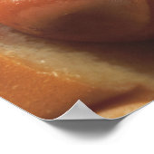sluiting van een hotdog poster (Hoek)