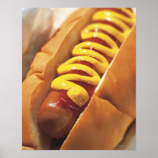sluiting van een hotdog poster (Voorkant)