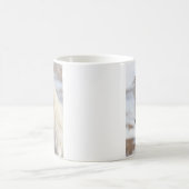 Sluiting van een IJslands witte paard Koffiemok (Center)