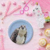 Sluiting van een jonge Osprey Papieren Bordje (Feest)