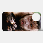 Sluiting van een kapucijnaapje met zwarte loper Case-Mate iPhone case (Achterkant (horizontaal))