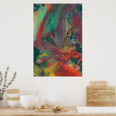 Sluiting van een kerstjasper poster (Keuken)