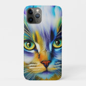 Sluiting van een kleurrijke Siamese Kitten Case-Mate iPhone Case (Achterkant)
